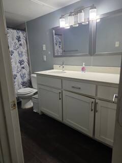 The Bluebonnet — bathroom