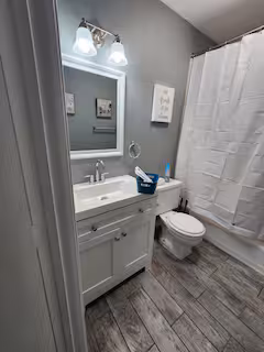 The Redbud — bathroom