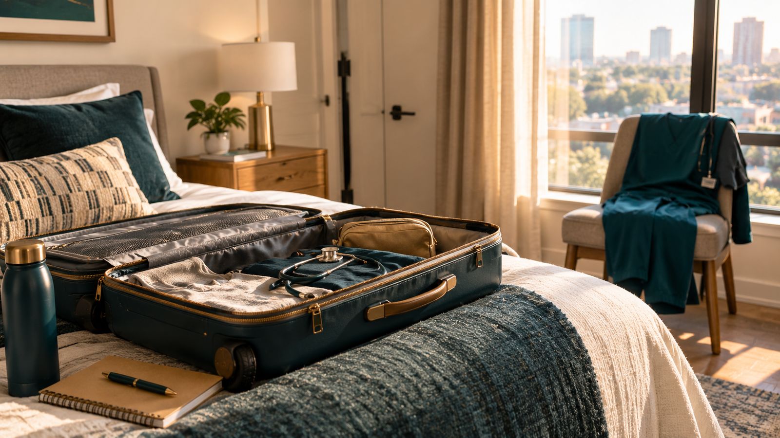 A Travel Nurse's First Week Finding Housing in Houston
