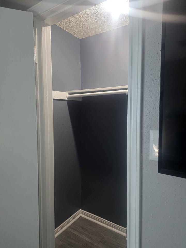 The Porch Room — walk in closet